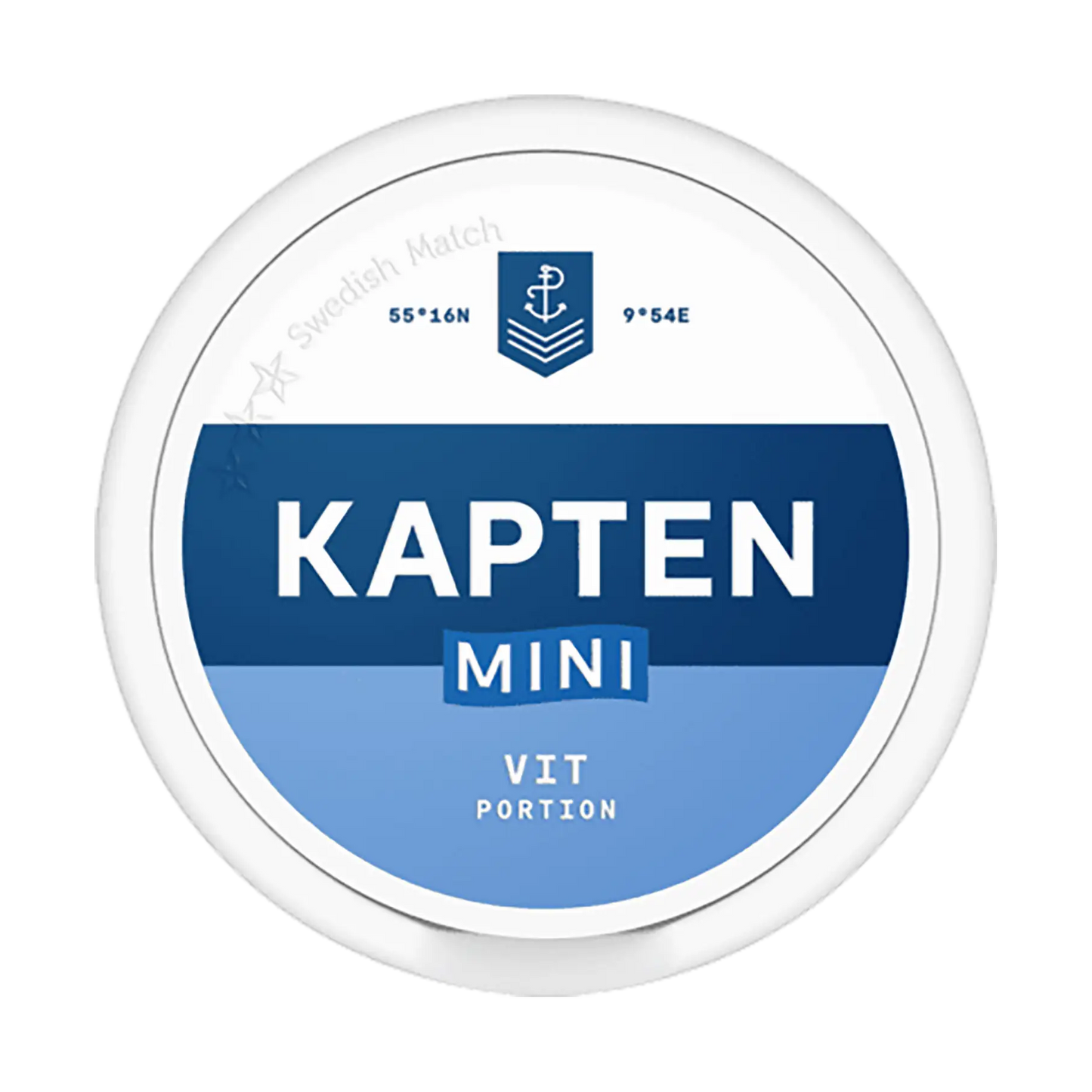 Kapten Mini Vit Portion Strong | Swedish Match