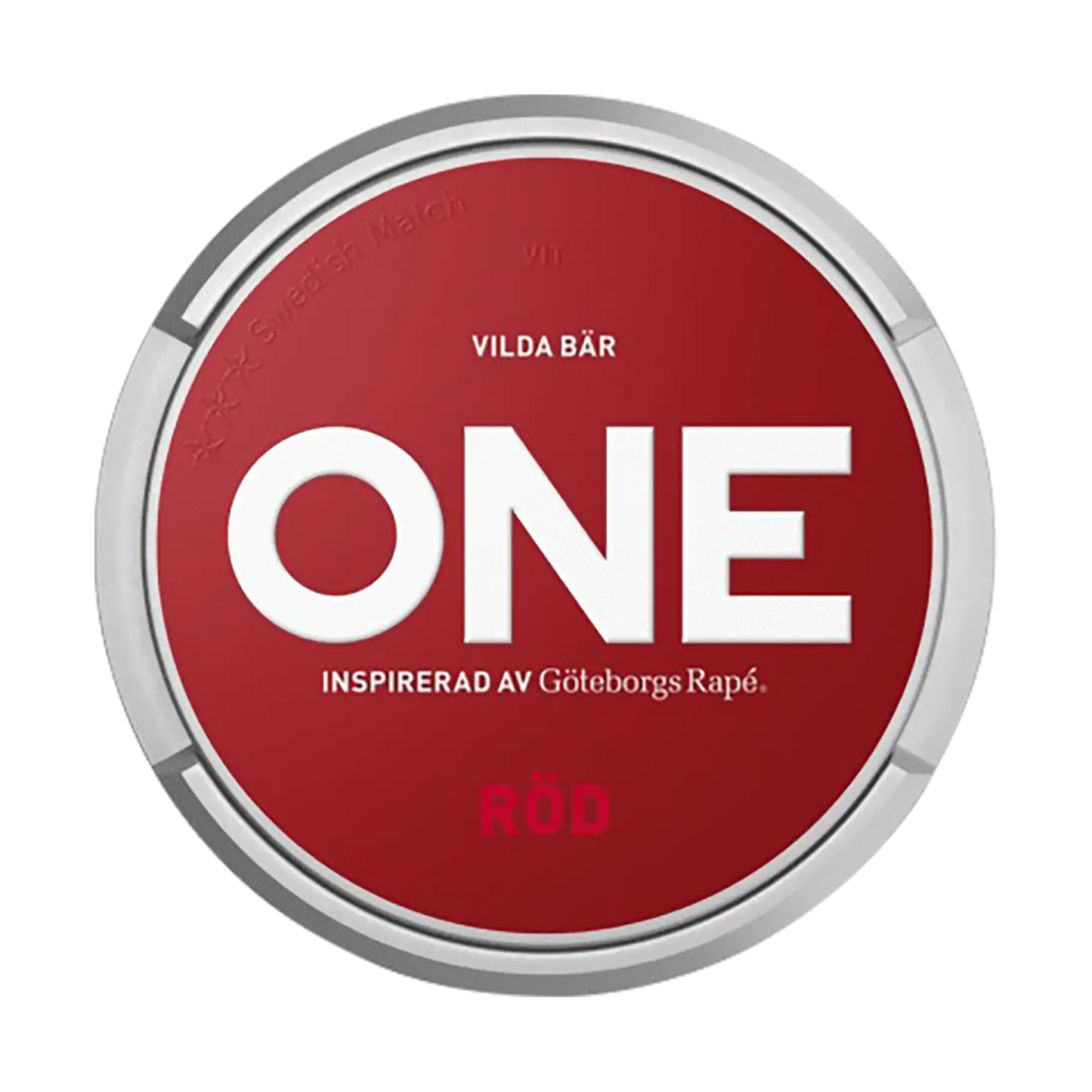 One - Vilda bär, Röd | Inspirerad av Göteborgs Rapé