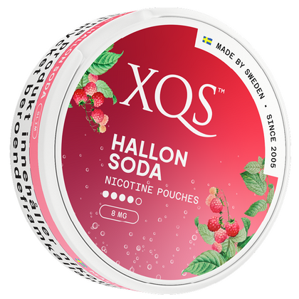 XQS Hallonsoda 8mg