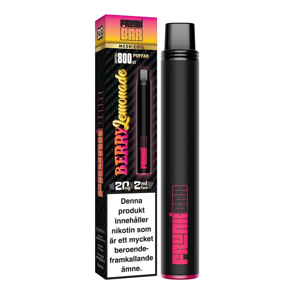 Frunk Bar, Mesh - Berry Lemonade - Engångs Vape 20mg