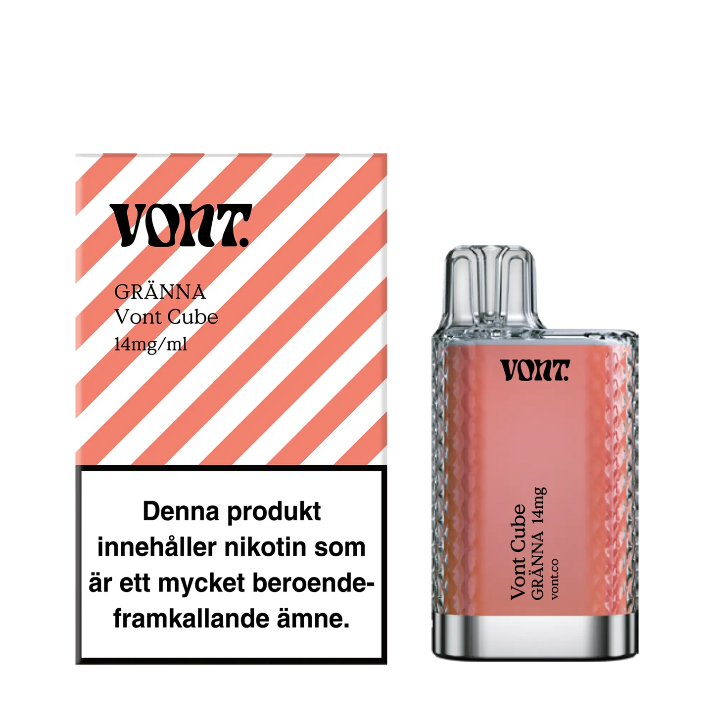 Vont Cube - GRÄNNA - 14mg Vape