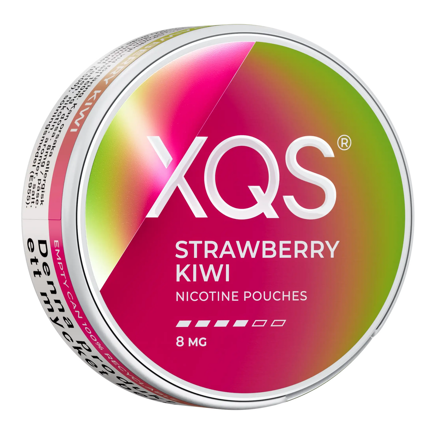 XQS Strawberry Kiwi 8mg S4 | Snus Nicotine Pouches | Köp online