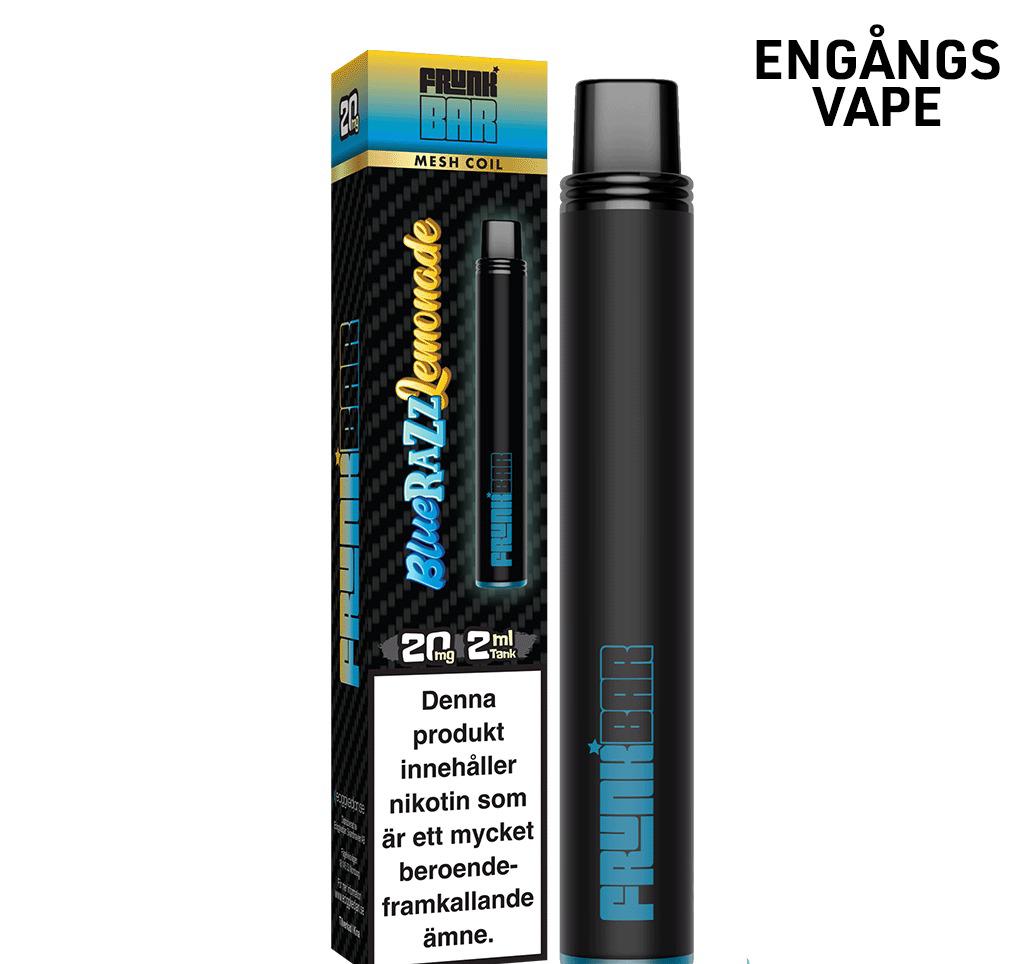 Frunk Bar, Mesh - Blue Razz Lemonade - Engångs Vape 20mg