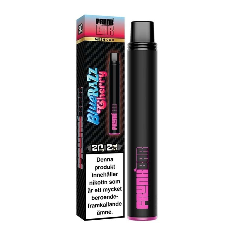 Frunk Bar, Mesh - Blue Razz Cherry - Engångs Vape 20mg