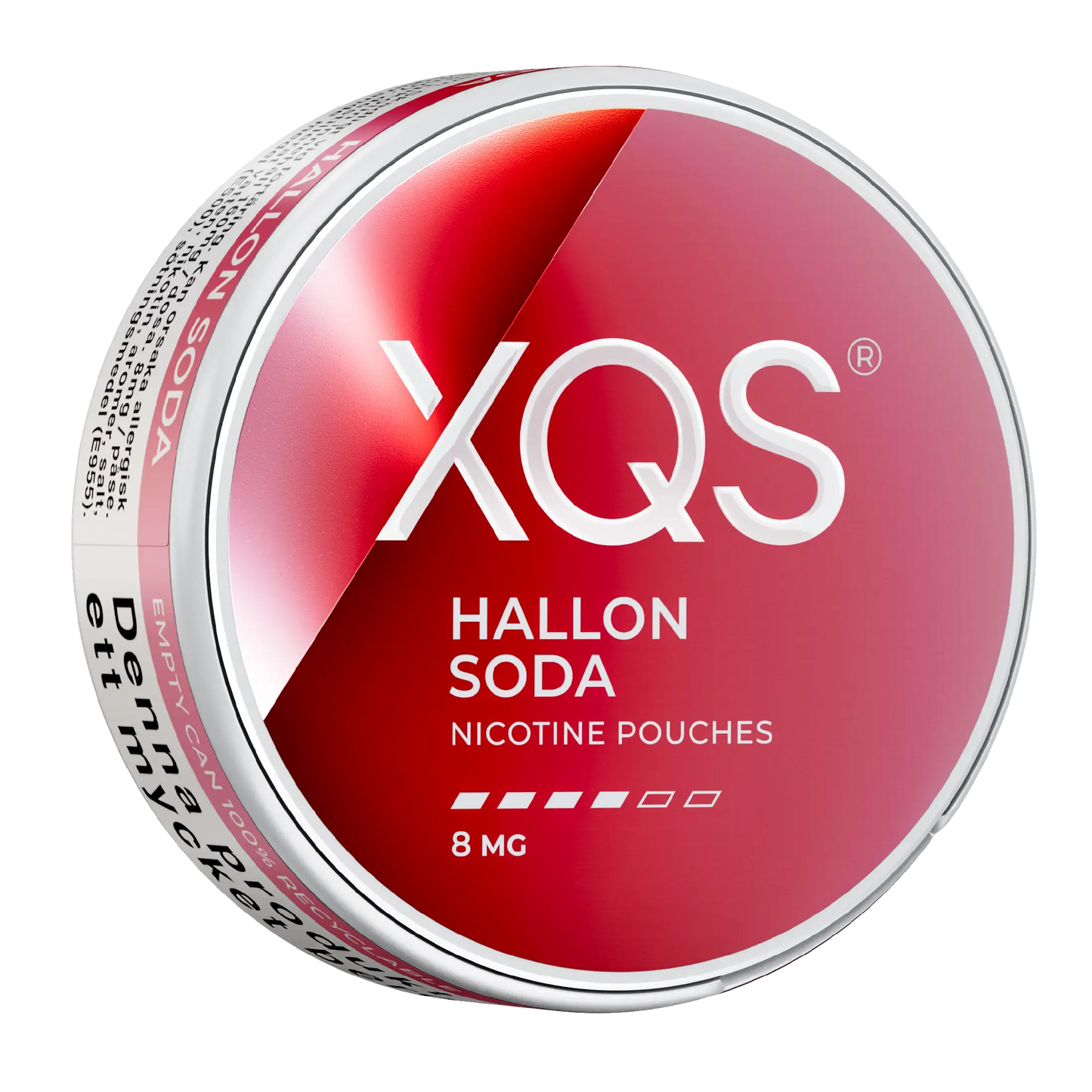 XQS Hallon Soda 8mg S4 | Snus Nicotine Pouches | Köp online