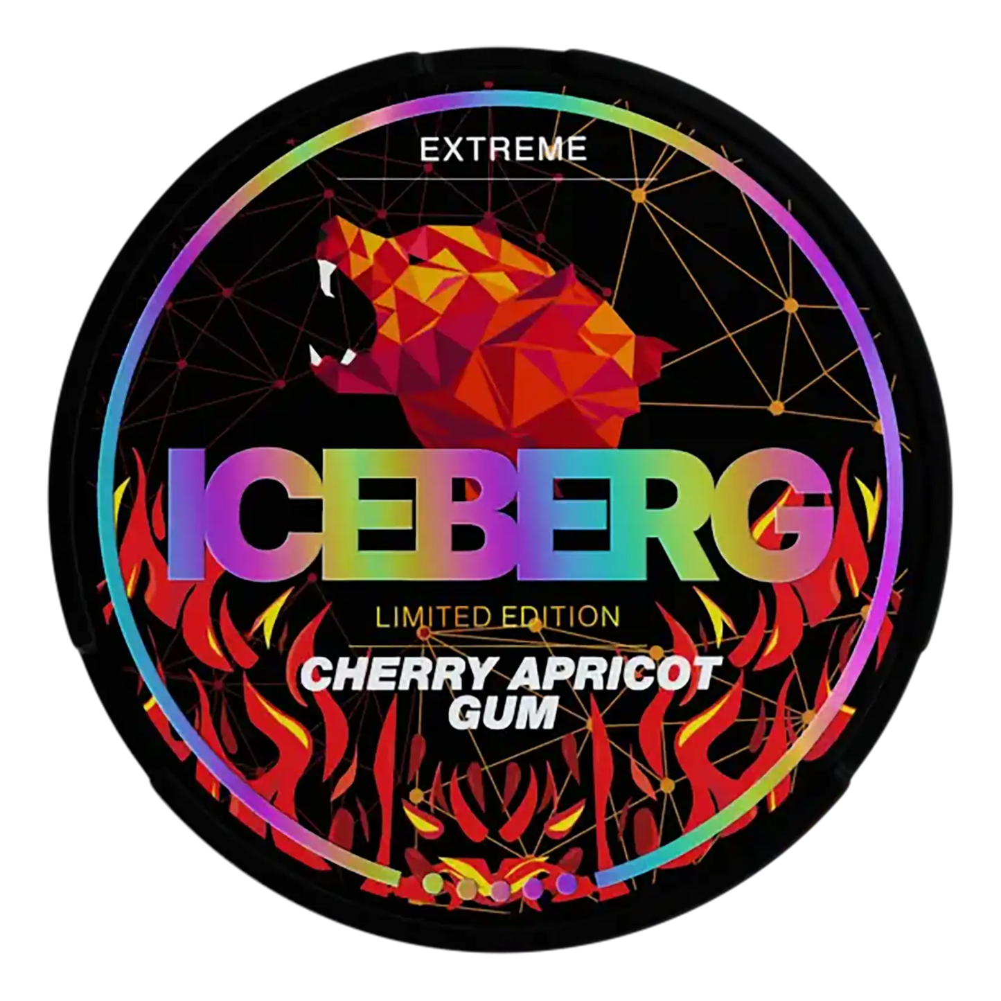 Iceberg cherry apricot gum - Extreme | Vit Snus Nicotine Pouches - 50 mg