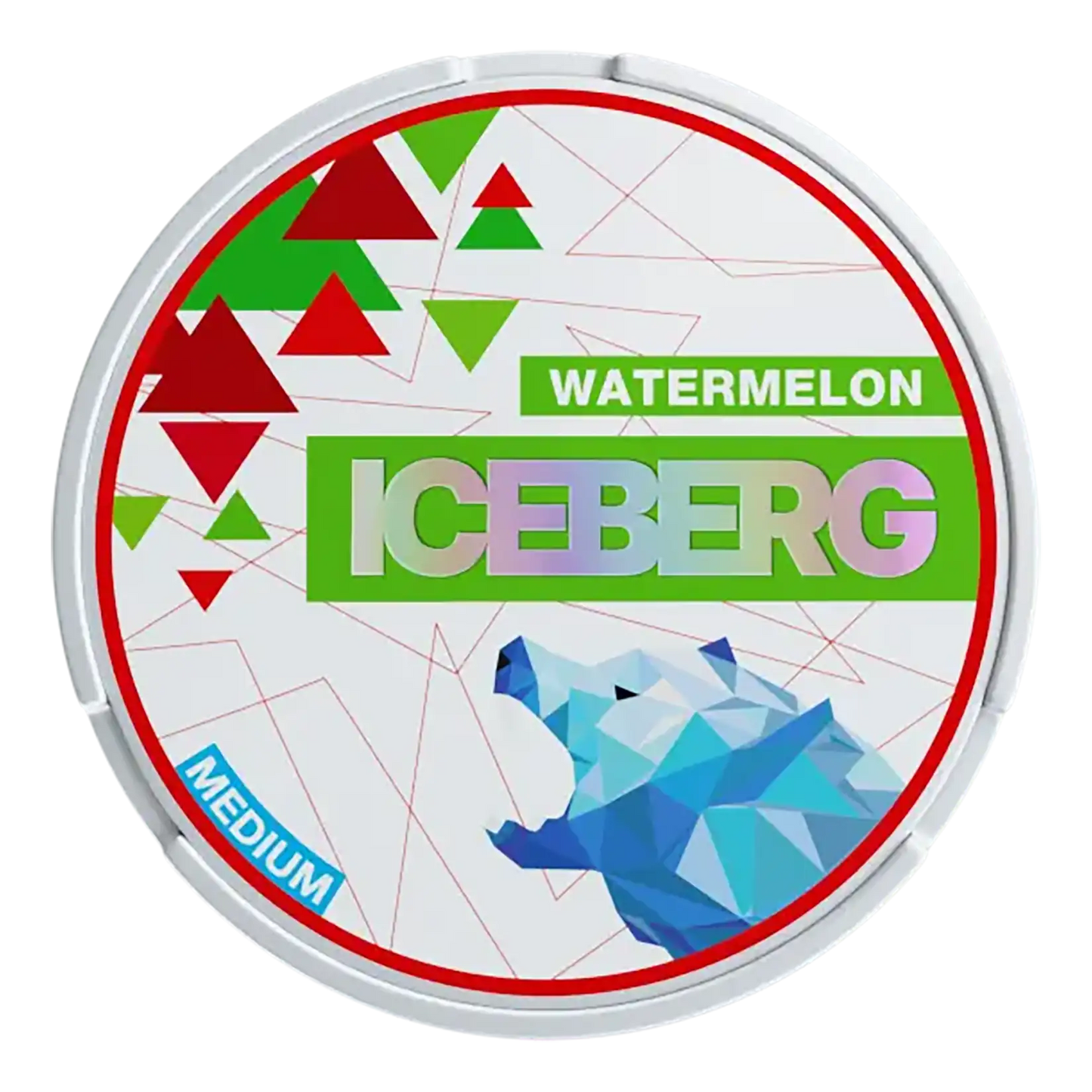 Iceberg Watermelon Medium | Vit Snus Nicotine Pouches - 20 mg