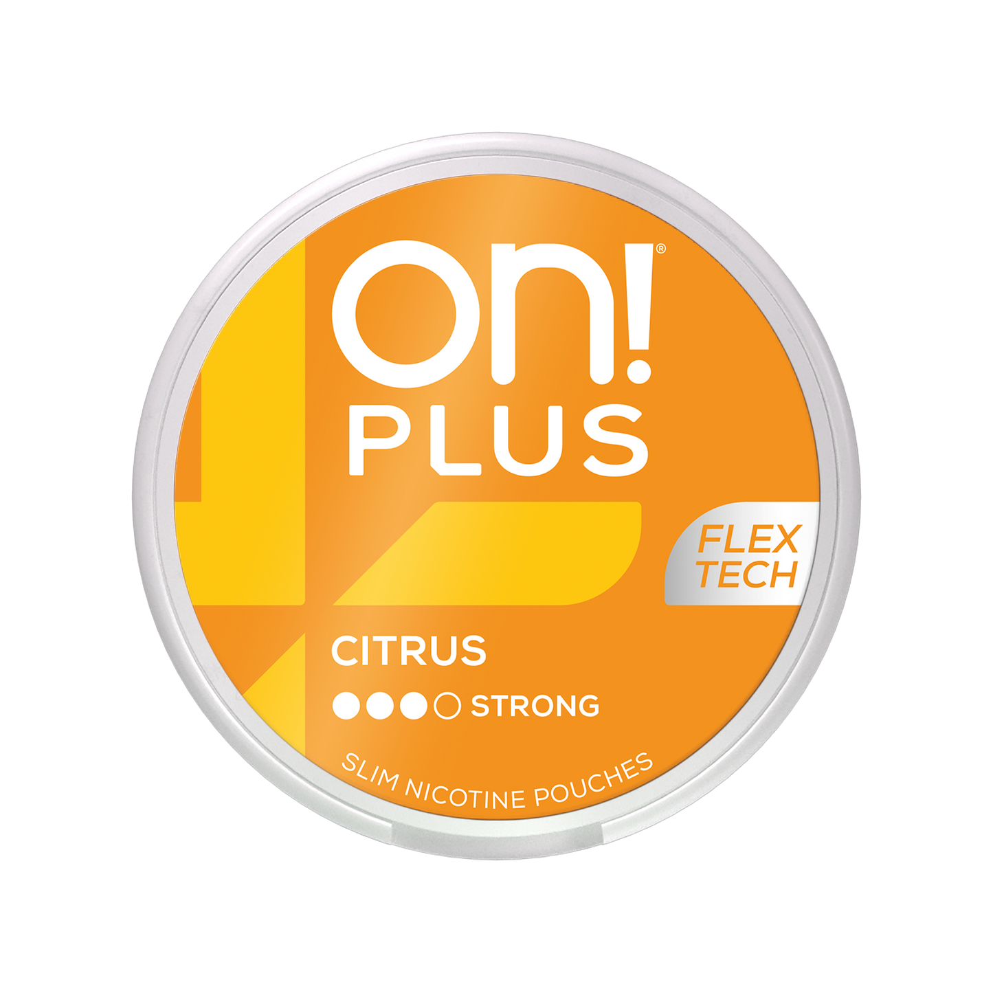 ON! Plus Citrus Strong Slim Nicotine Pouches S3