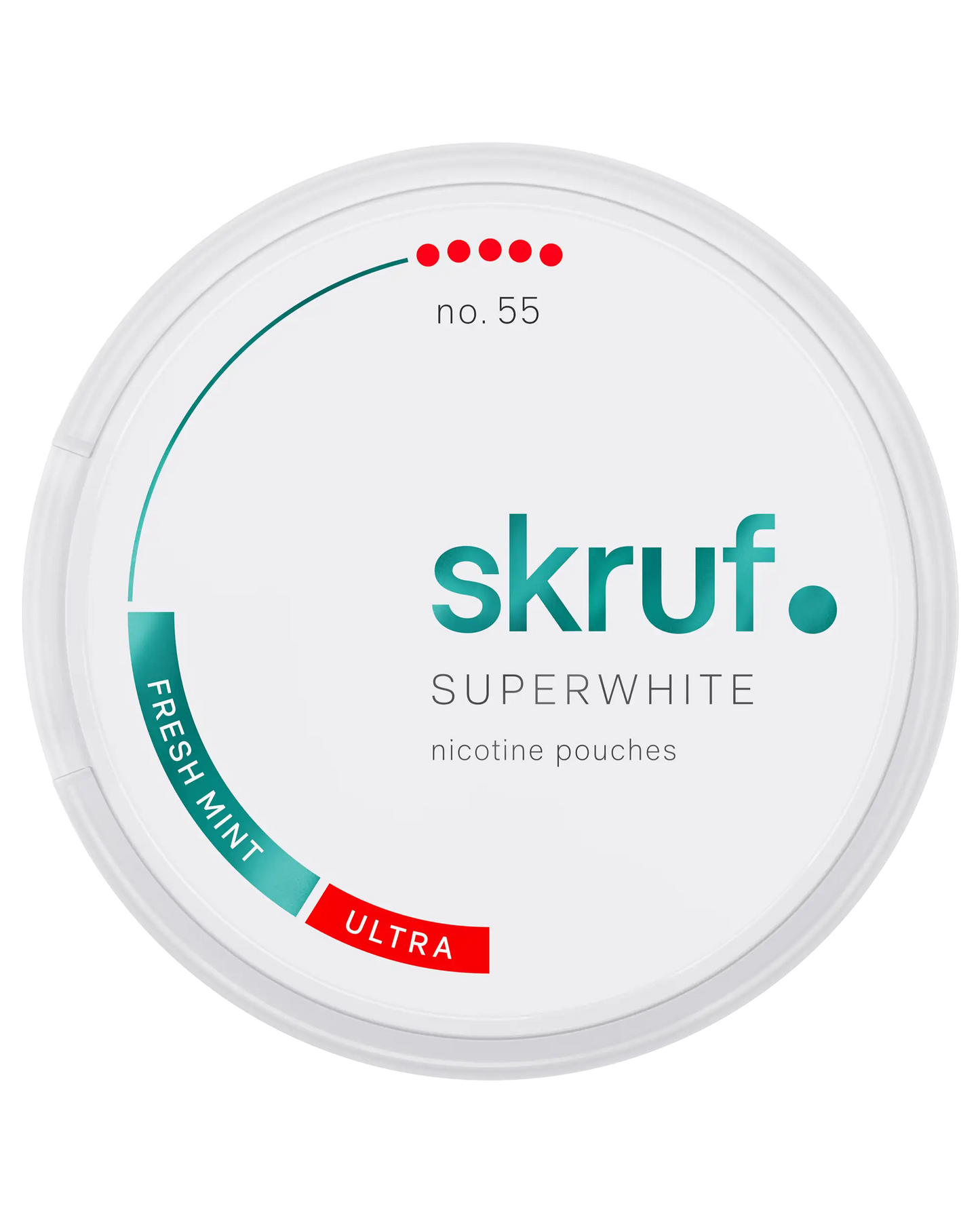 Skruf Superwhite - No55 Mint - Ultra Strong S5