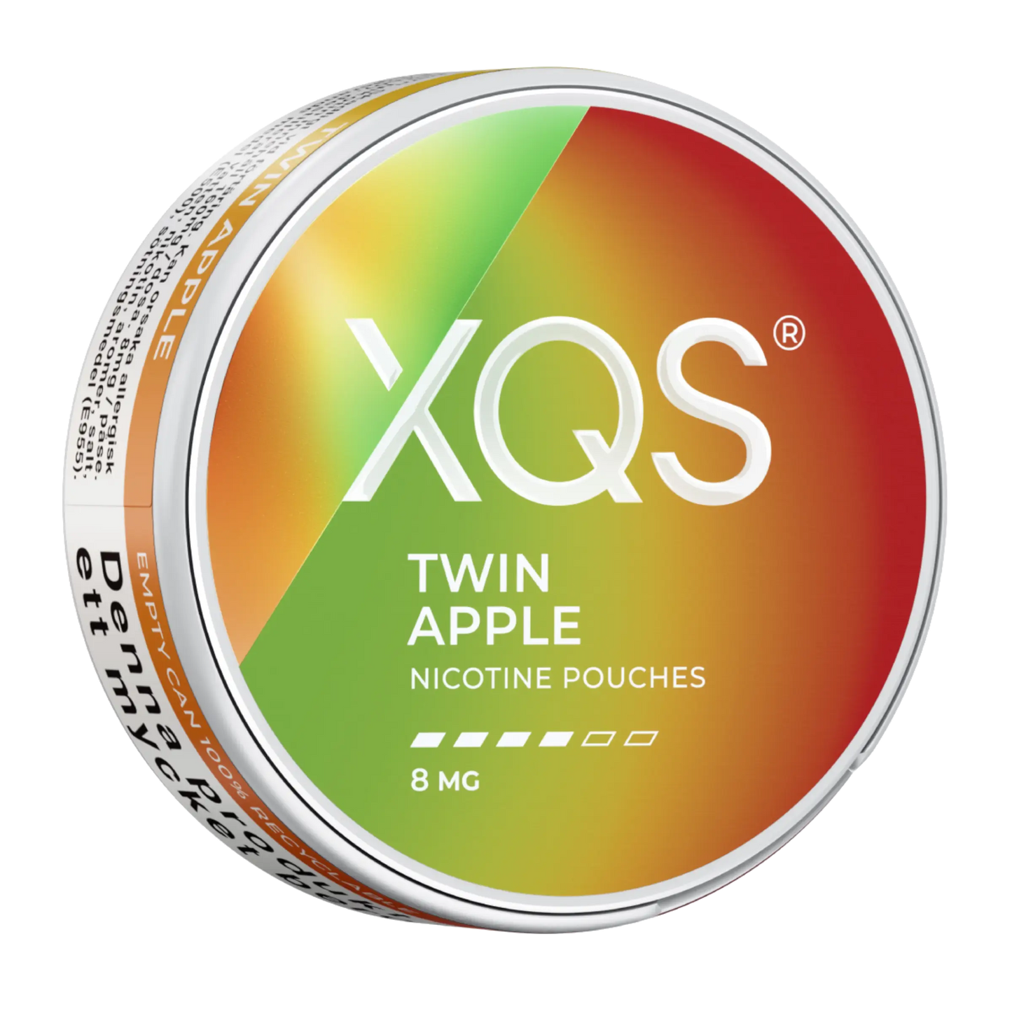 XQS Twin Apple 8mg S4 | Snus Nicotine Pouches | Köp online