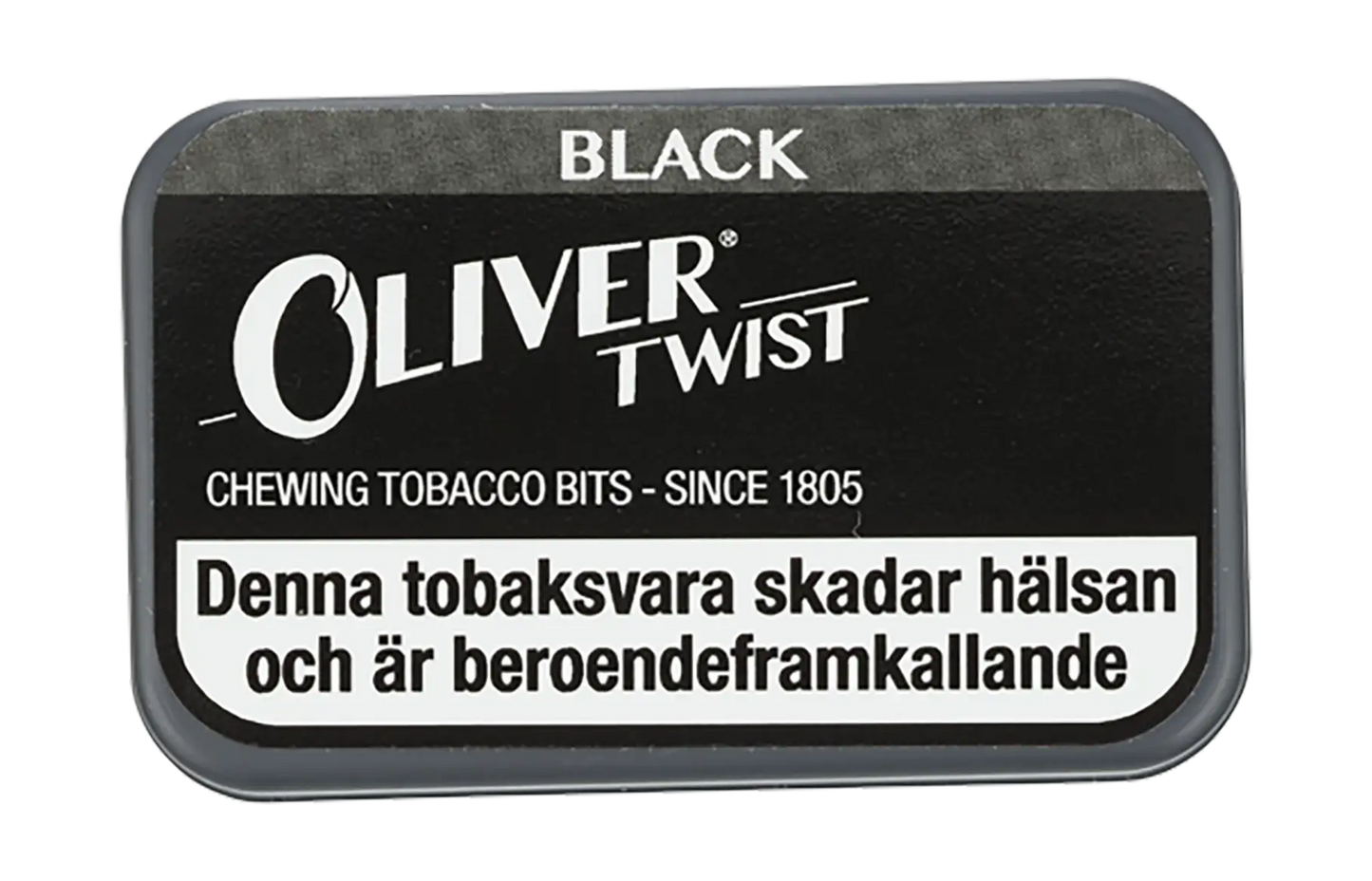 Oliver Twist Black - Tuggtobak | Chewing Tobacco Bits