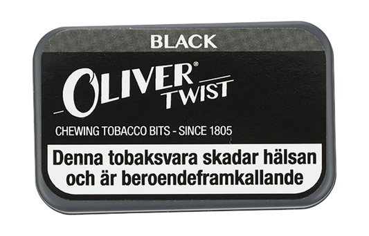 Oliver Twist Black - Tuggtobak | Chewing Tobacco Bits