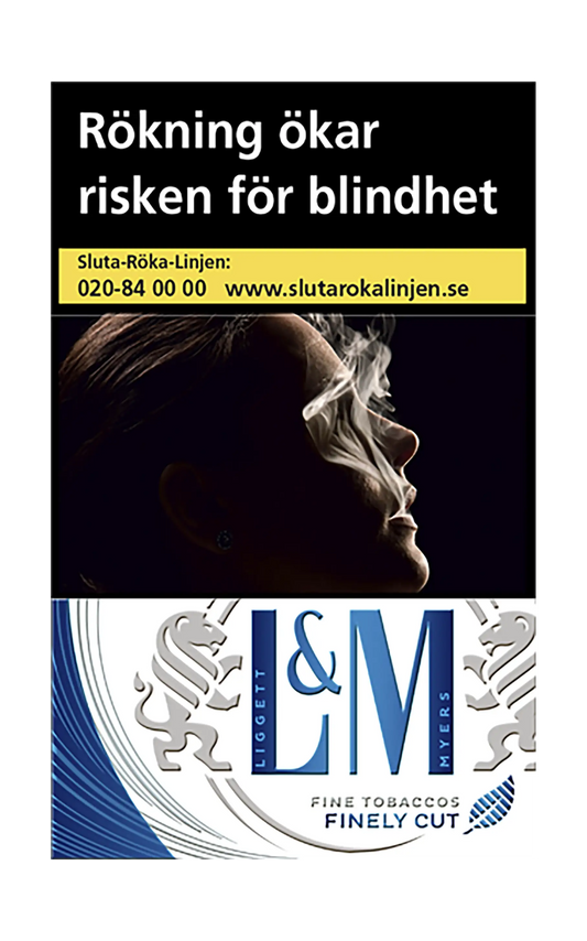 L&M Blue Label - King Size | Finely Cut - Cigaretter