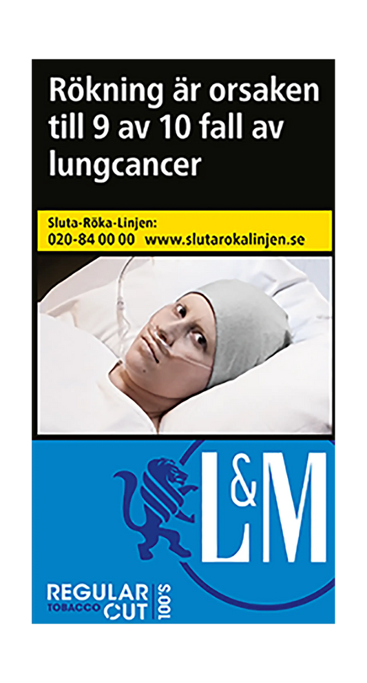 L&M Regular Cut Blue 100s | Finely Cut - Cigaretter