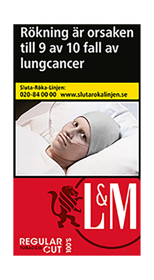 L&M Regular Cut Red 100s | Finely Cut - Cigaretter
