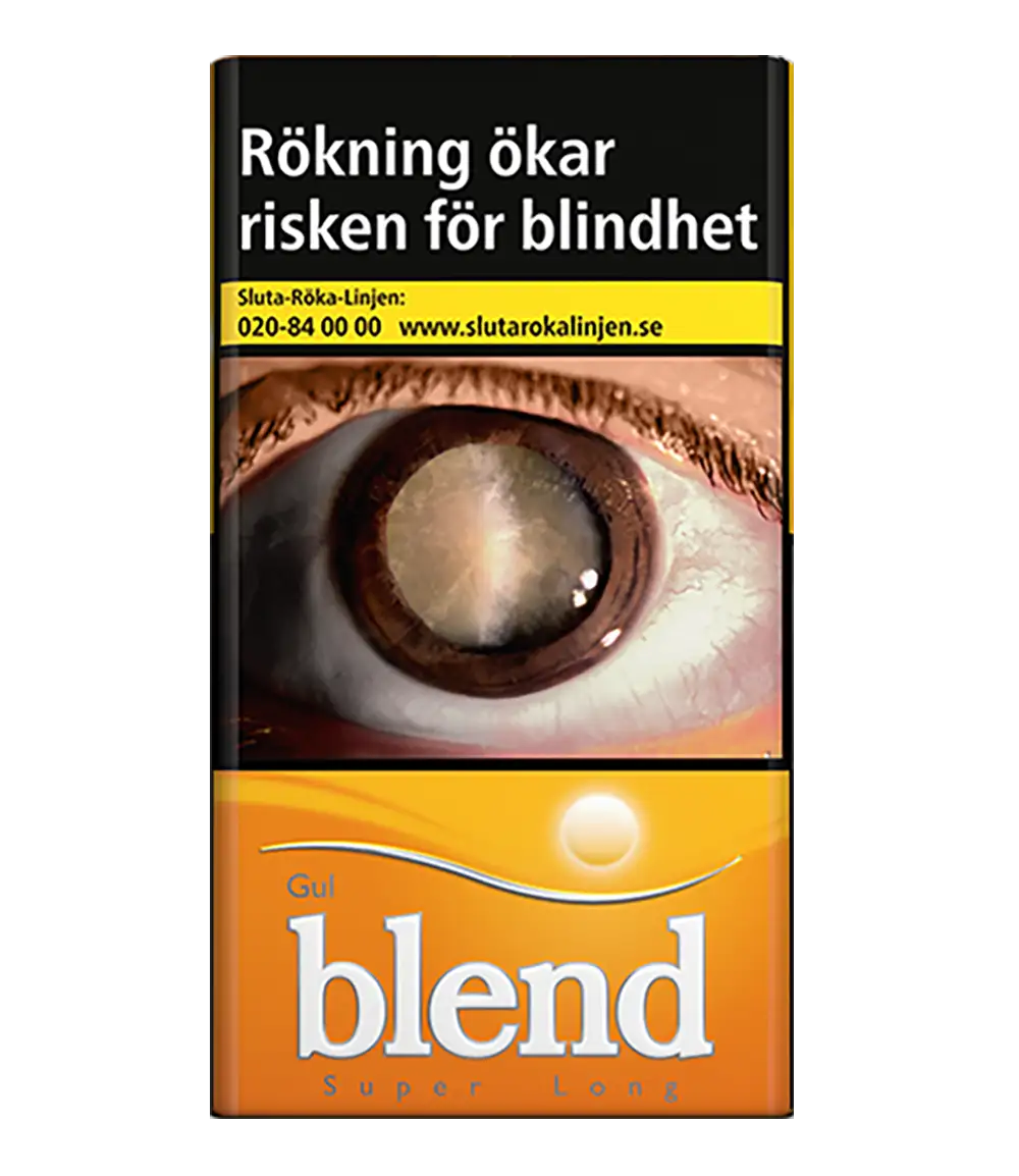 Blend Gul Super long | Cigaretter