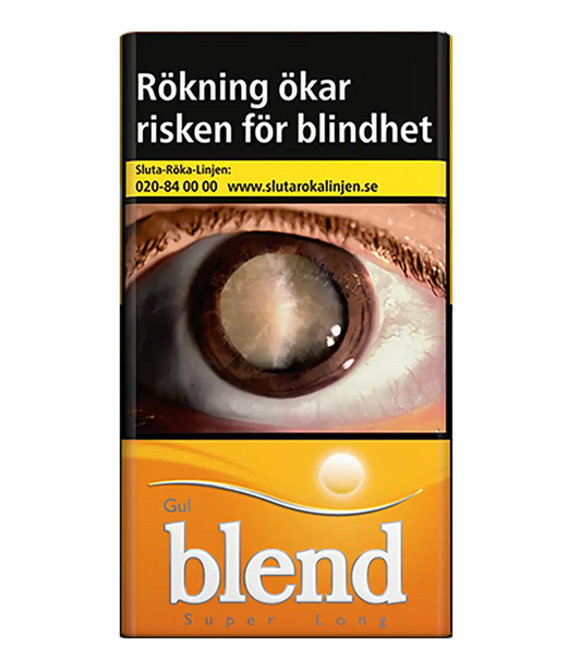 Blend Gul Super long | Cigaretter