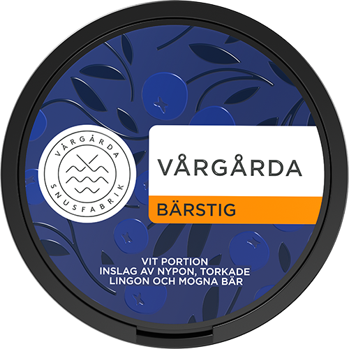 Vårgårda Bärstig Vit Portionsnus