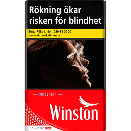 Winston Classic Red, 20 pack | Cigaretter