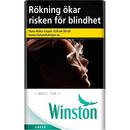 Winston Classic Green, 20 pack | Cigaretter