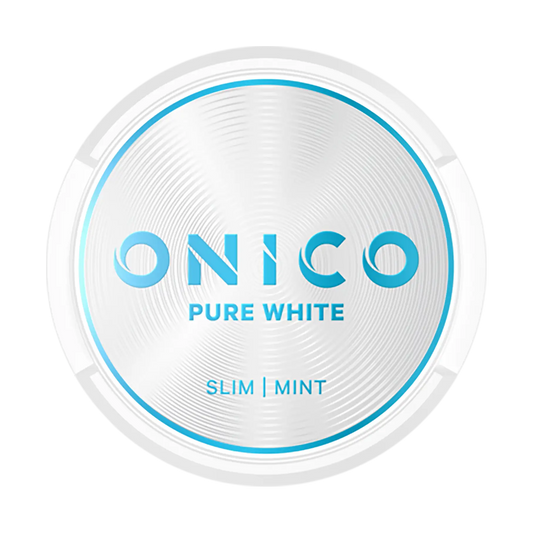 Onico Pure White Slim Mint | Nikotinfritt Snus