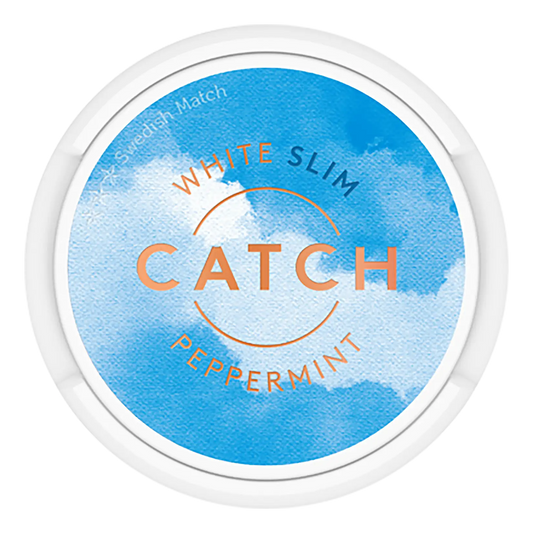 XR Catch Peppermint slim white - Portionssnus | Swedish Match