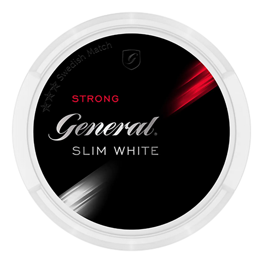 XR General slim white, Strong - Portionssnus | Swedish Match