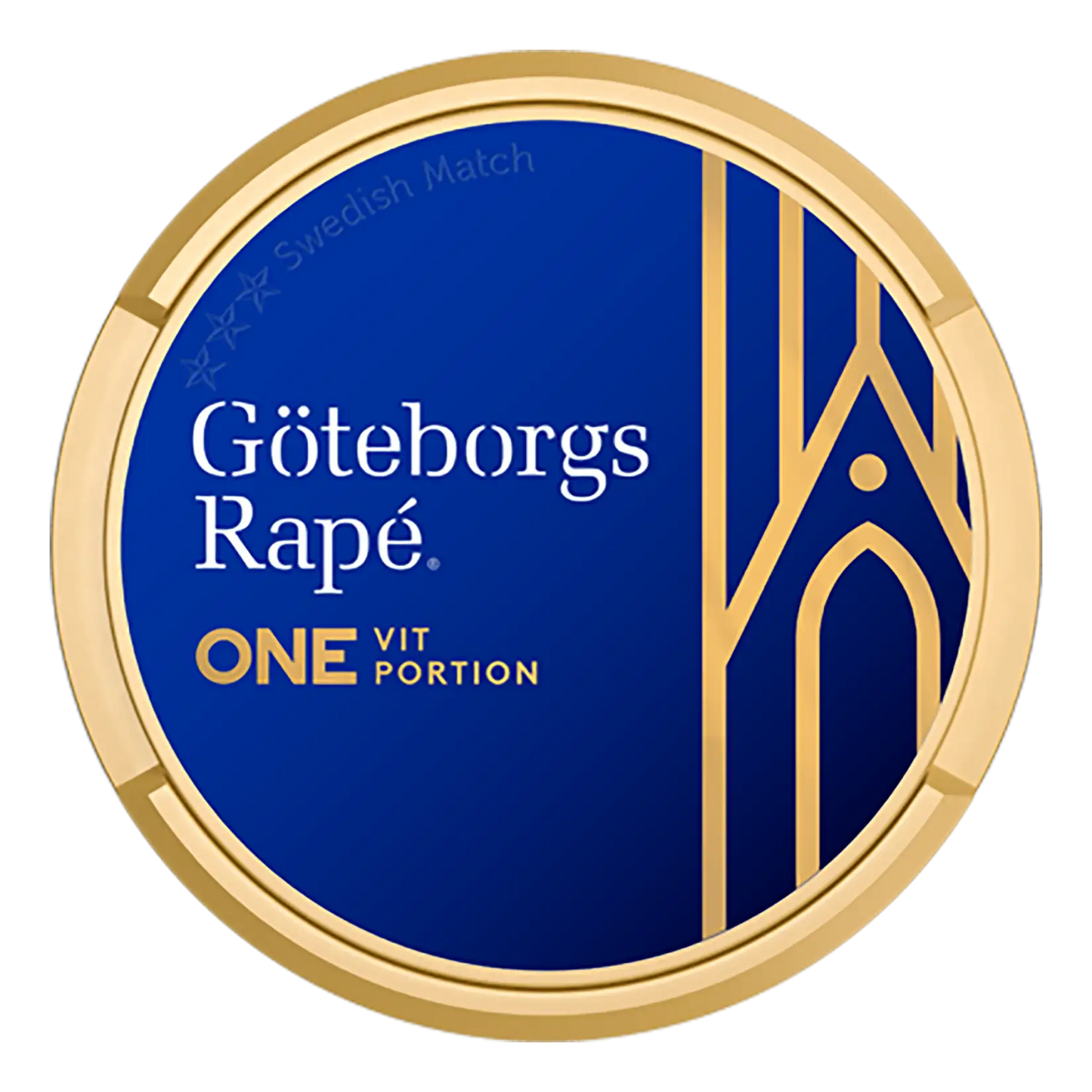 One - Enbär, Vit Portion | Göteborgs Rapé