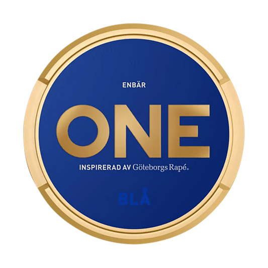 One - Enbär, Blå | Inspirerad av Göteborgs Rapé
