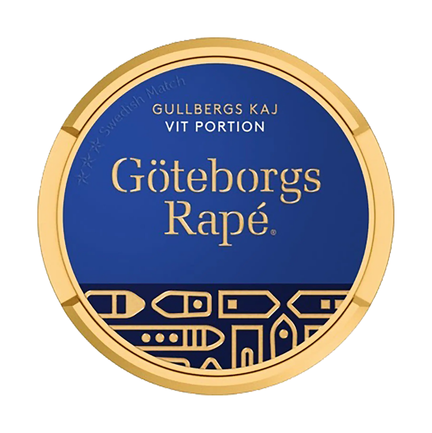 Göteborgs Rapé Gullbergs Kaj Vit Portion | Swedish Match
