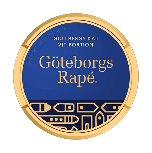 Göteborgs Rapé Gullbergs Kaj Vit Portion | Swedish Match