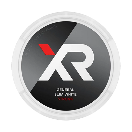 XR General slim white, Strong - Portionssnus | Swedish Match