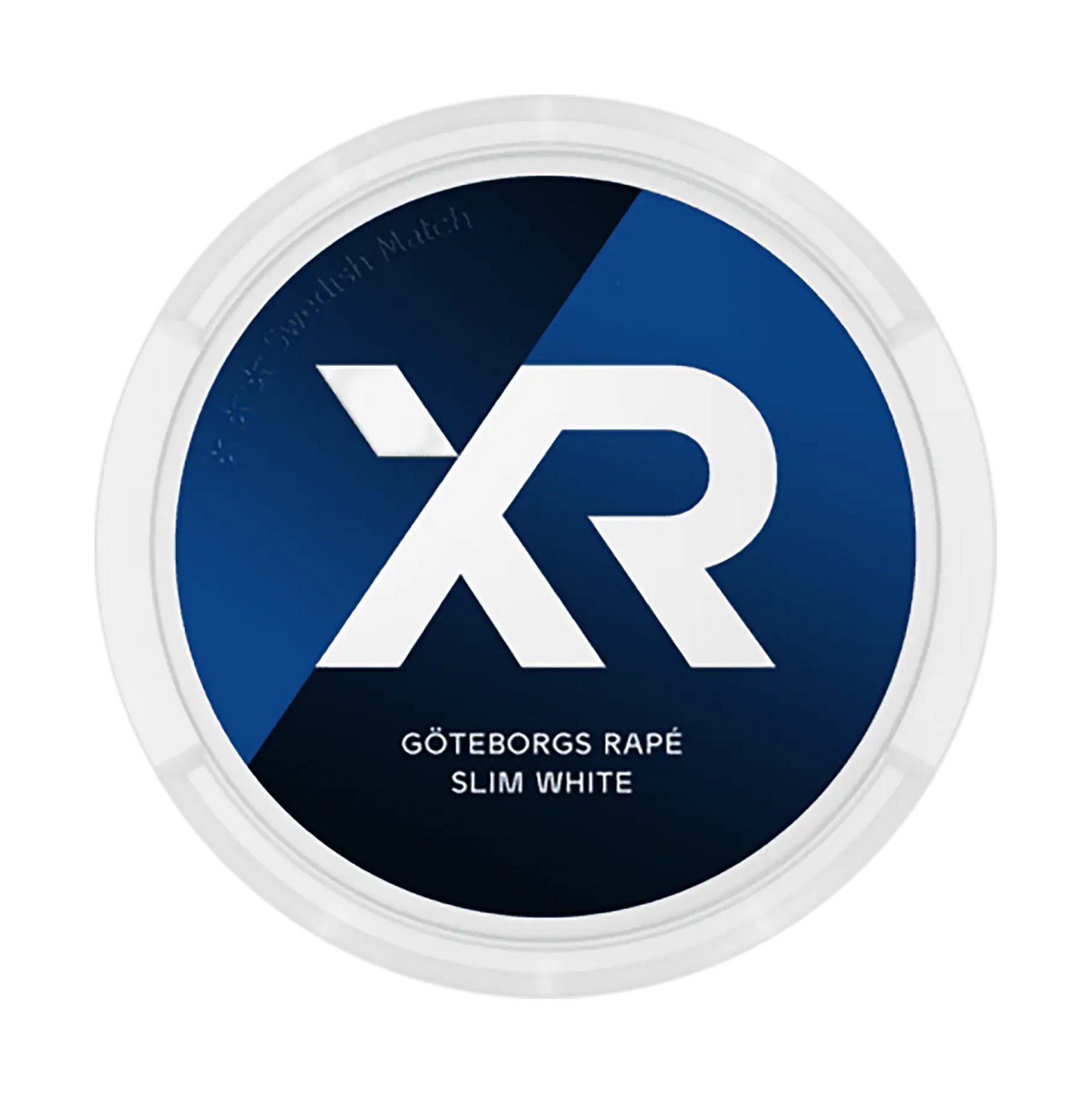 XR Göteborgs Rapé slim white - Portionssnus | Swedish Match