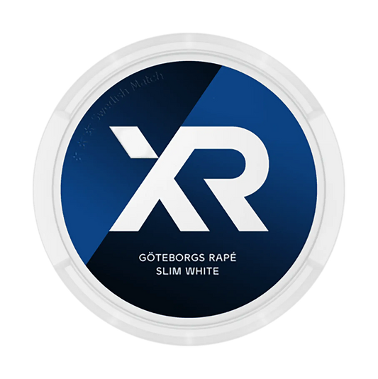 XR Göteborgs Rapé slim white - Portionssnus | Swedish Match