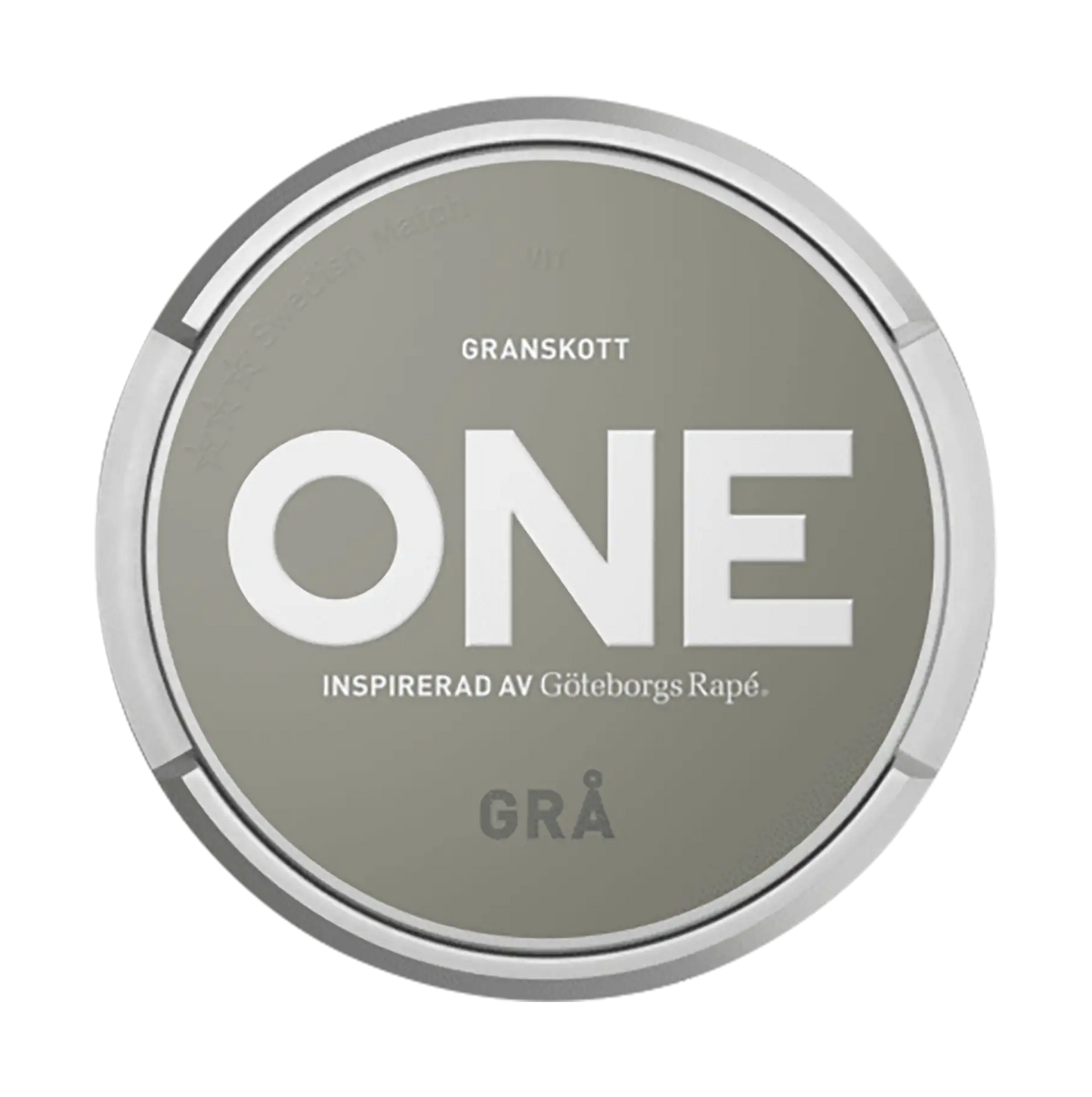 One - Granskott, Grå | Inspirerad av Göteborgs Rapé