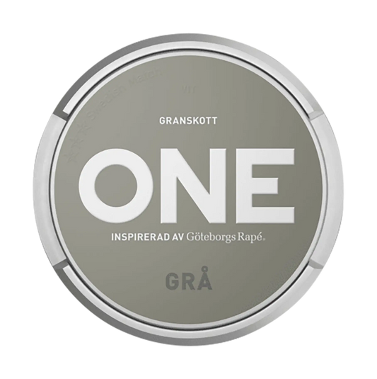 One - Granskott, Grå | Inspirerad av Göteborgs Rapé