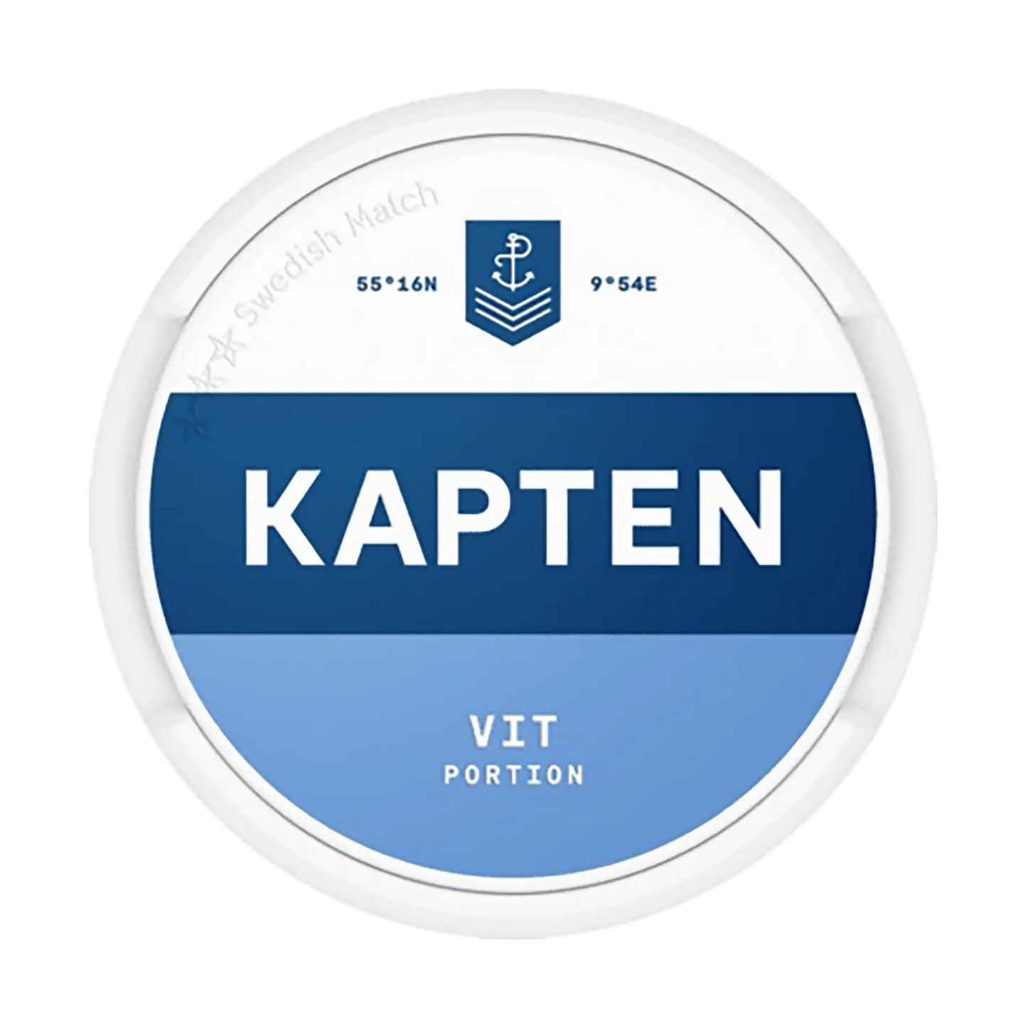 Kapten Vit Portion | Swedish Match