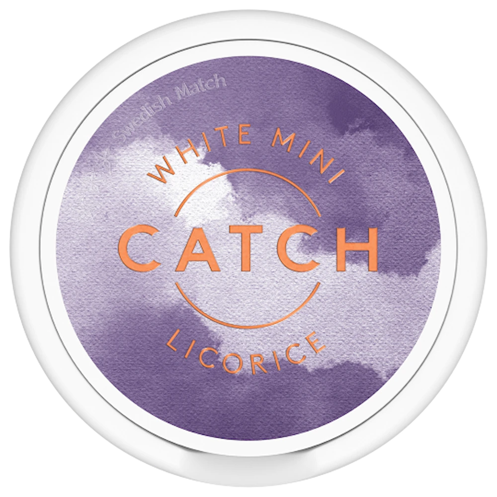 Catch - Licorice White Mini | Swedish Match