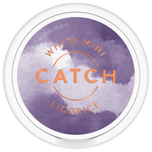 Catch - Licorice White Mini | Swedish Match