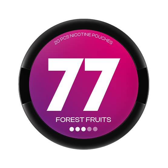 77 Forest Fruits Nicotine Pouches 10,4 mg - S3