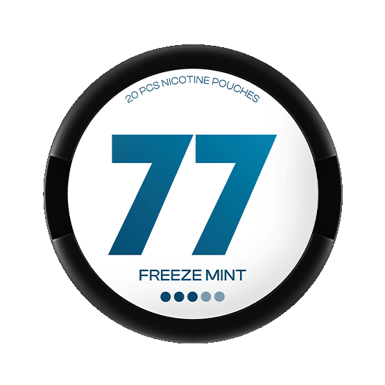 77 Freeze Mint Nicotine Pouches 10,4 mg - S3
