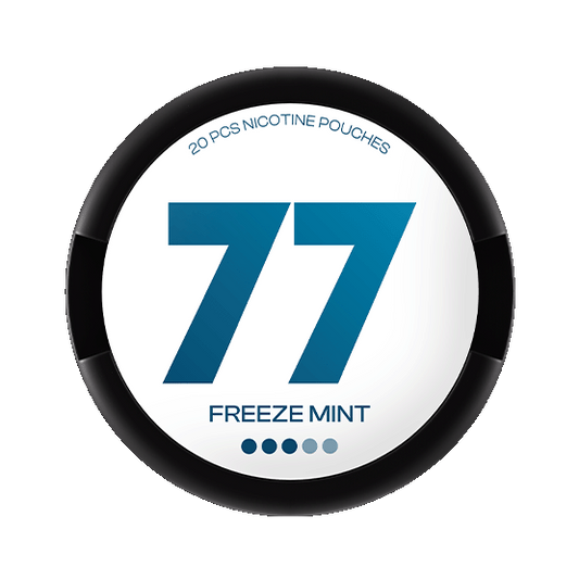 77 Freeze Mint Nicotine Pouches 10,4 mg - S3