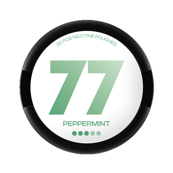 77 Peppermint Nicotine Pouches 10,4 mg - S3