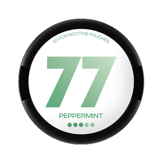 77 Peppermint Nicotine Pouches 10,4 mg - S3