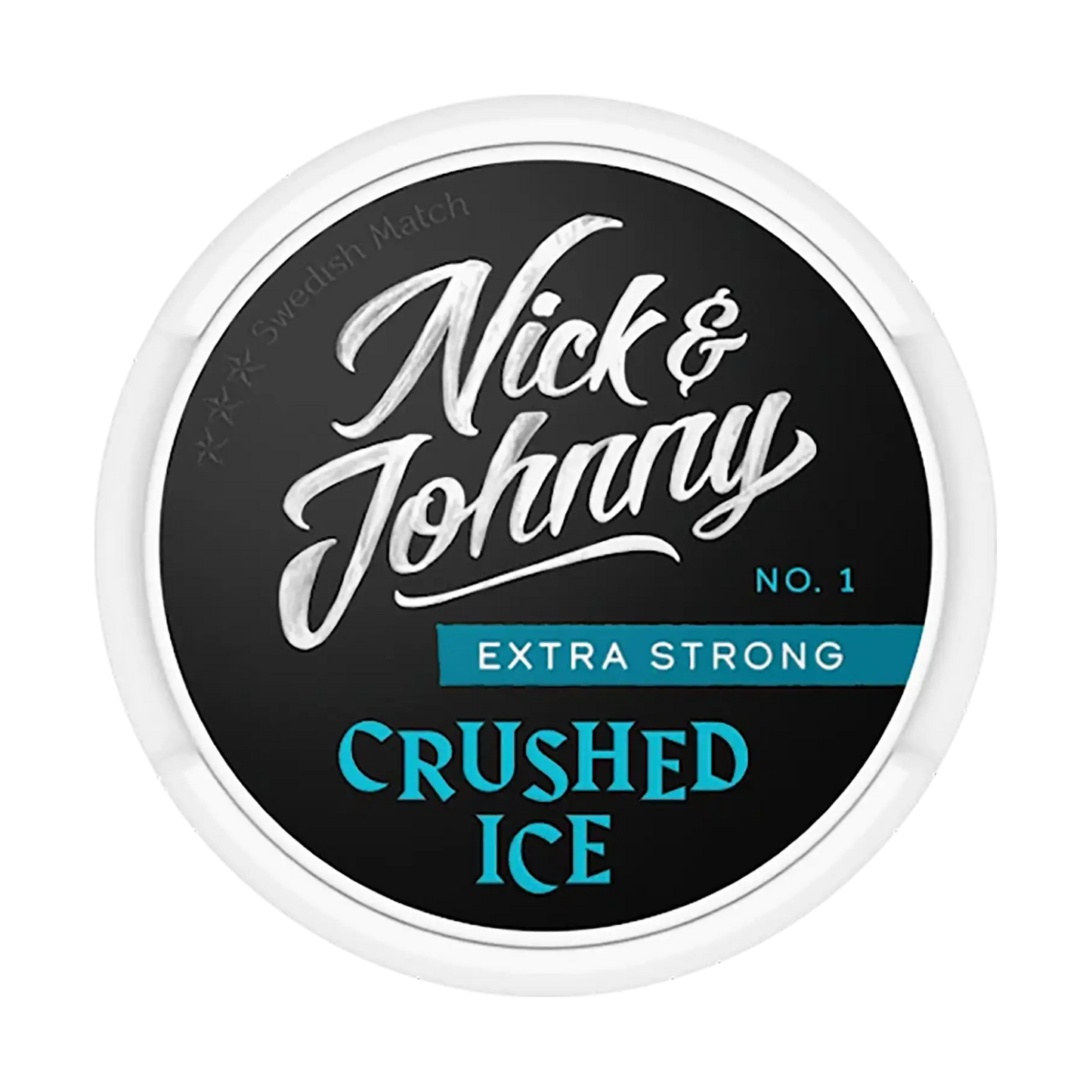 Nick & Johnny No1 Extra Strong Crushed Ice | Swedish Match