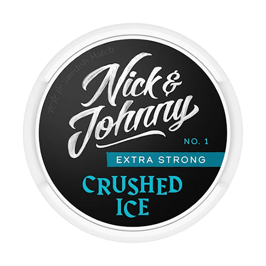 Nick & Johnny No1 Extra Strong Crushed Ice | Swedish Match