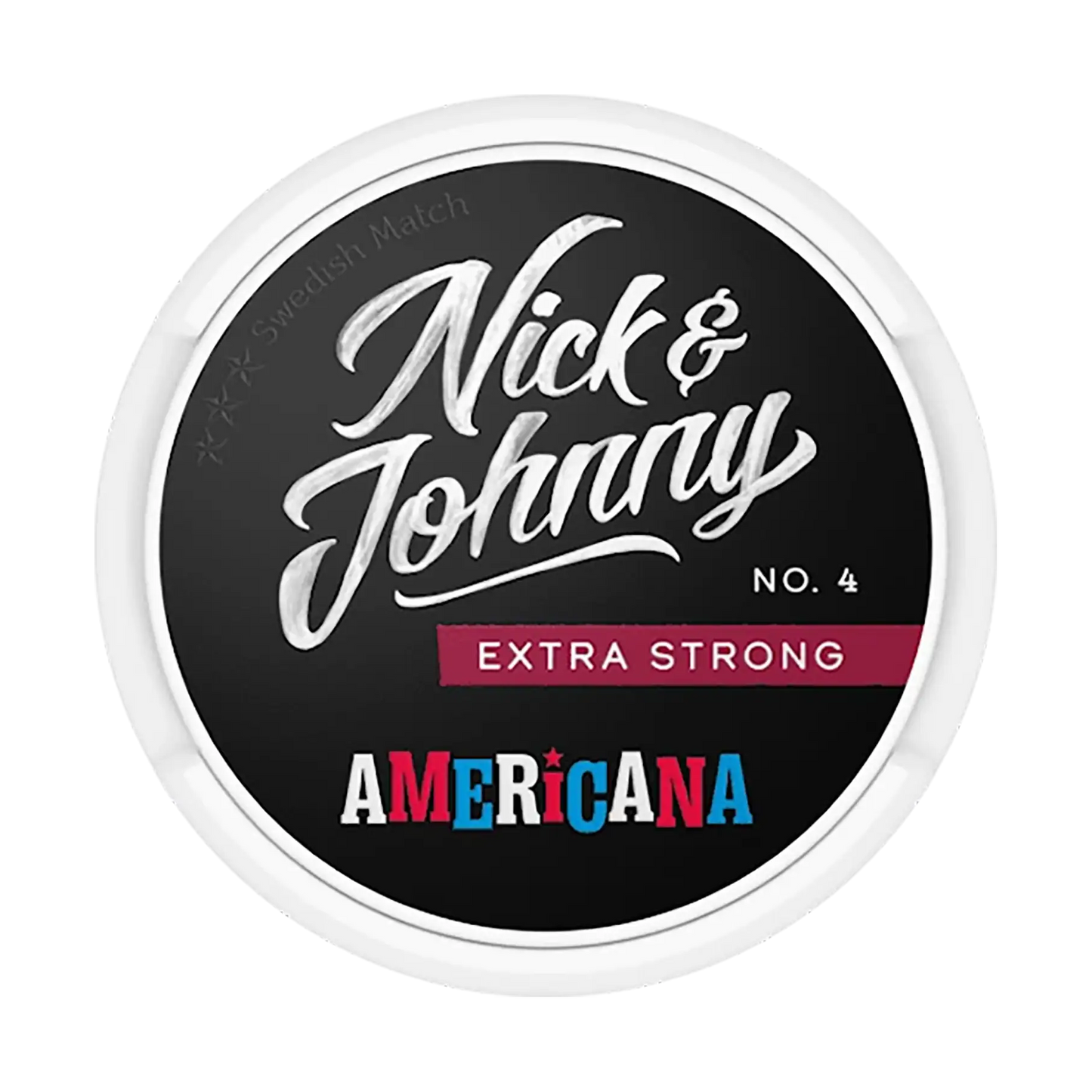 Nick & Johnny No4 Americana Extra Strong | Swedish Match