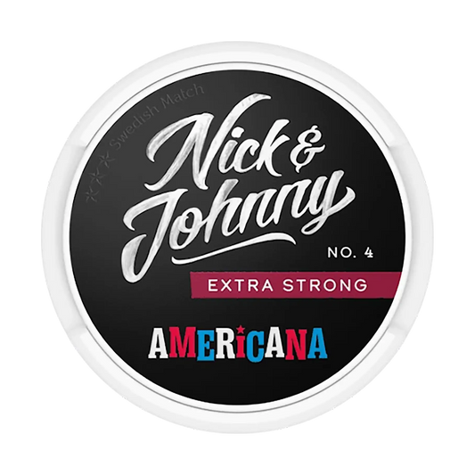 Nick & Johnny No4 Americana Extra Strong | Swedish Match