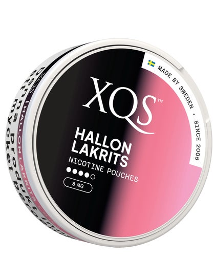 XQS Hallon Lakrits 8mg