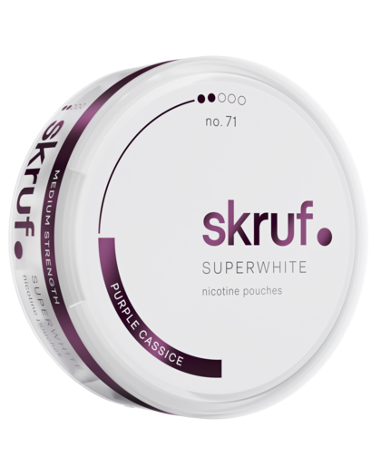 Skruf Superwhite no. 71 Purple Cassice Medium Strength
